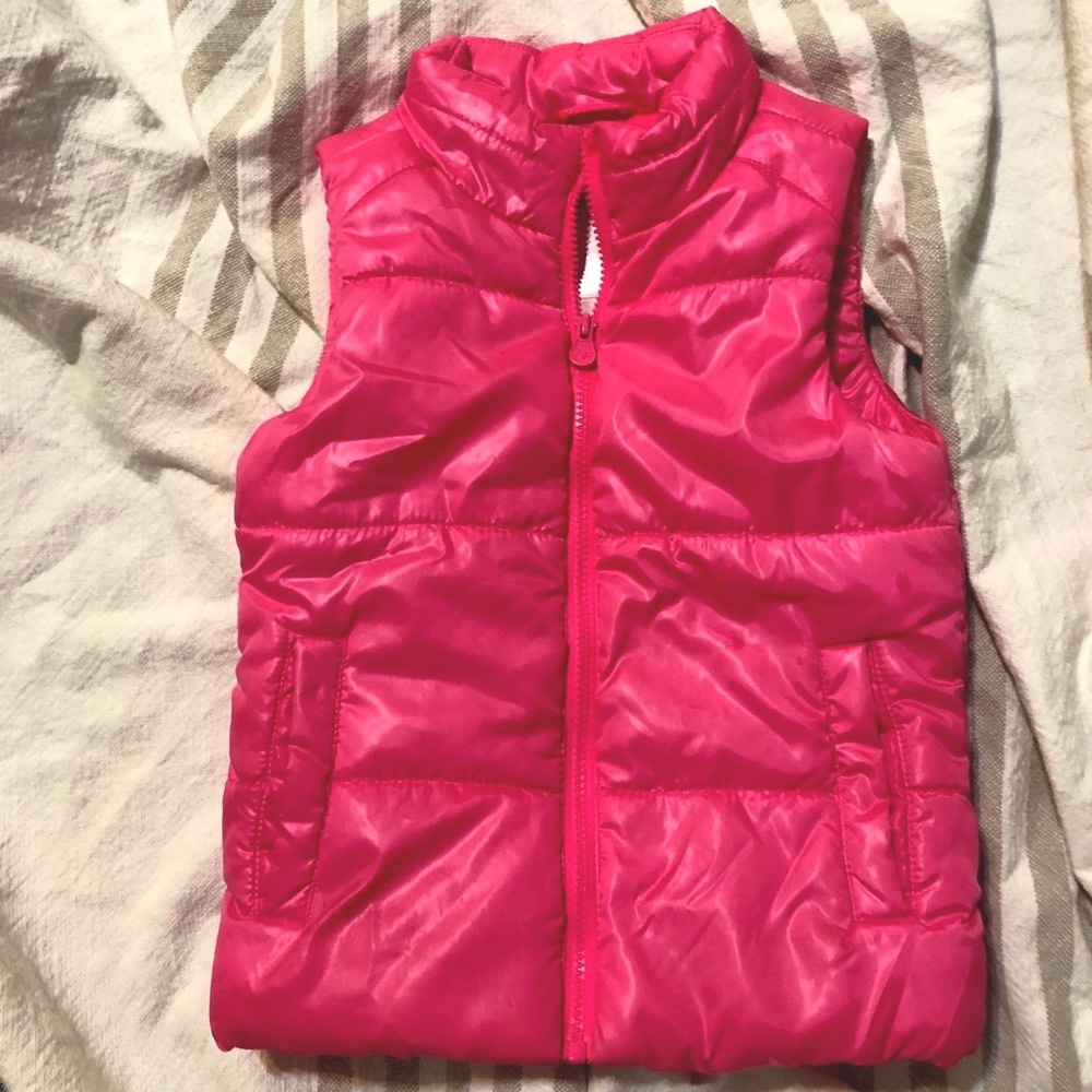 Justice Girls Pink Vest